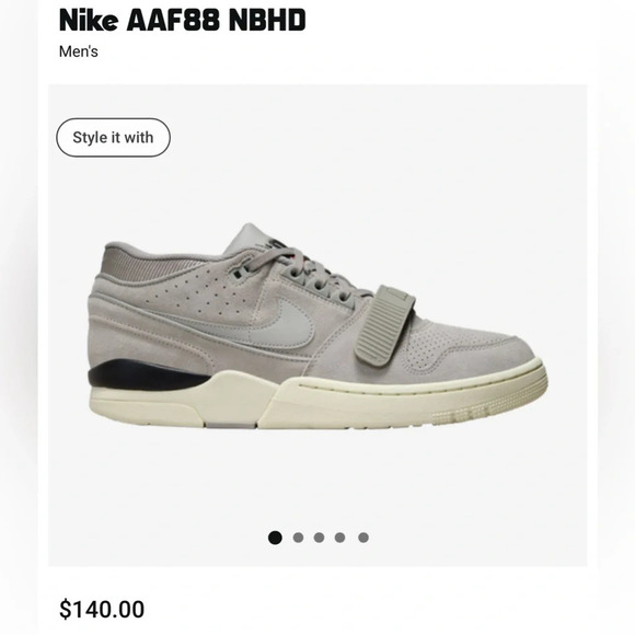 Nike Other - NWT Nike Air Alpha Force 88 Low Mens 10.5